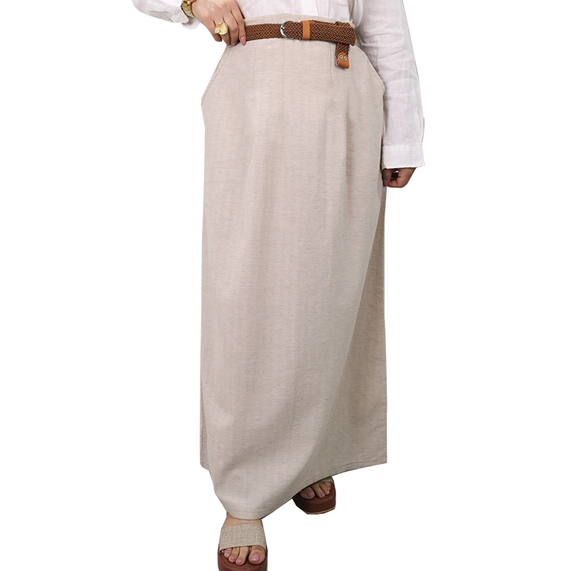 دامن ساتین زنانه W20AB