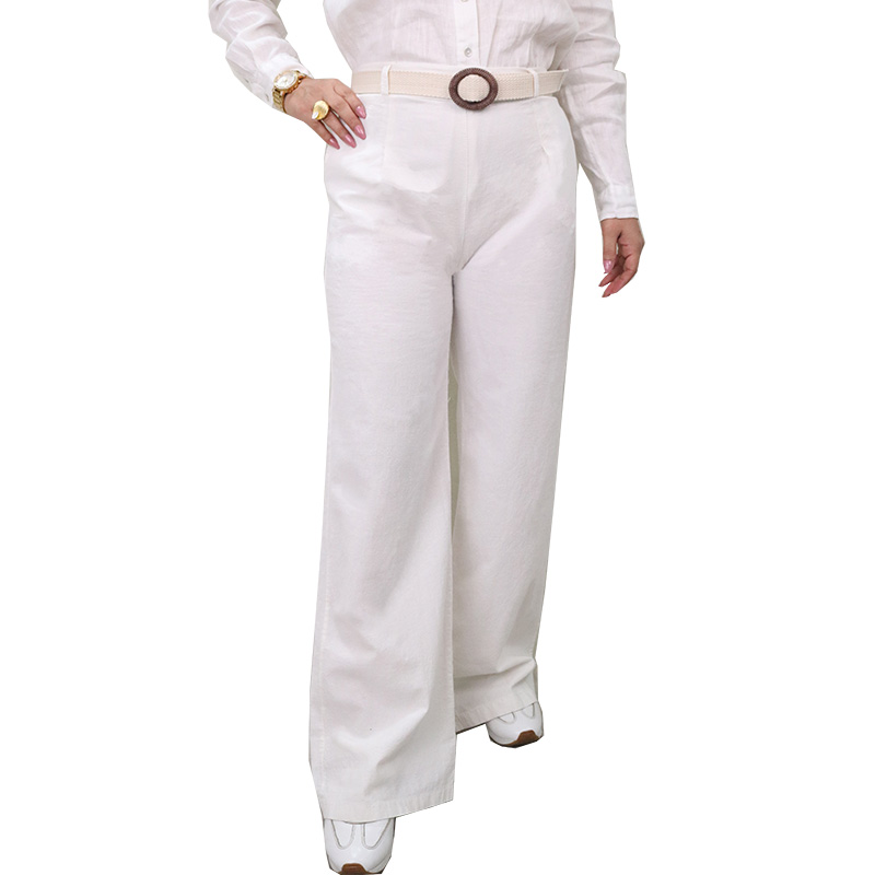 شلوار کژوال ساتین زنانه W01DB