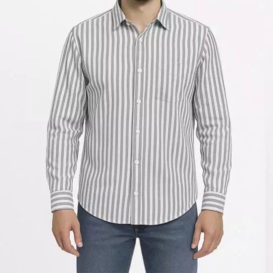 پیراهن کژوال ساتین مردانه M30CB