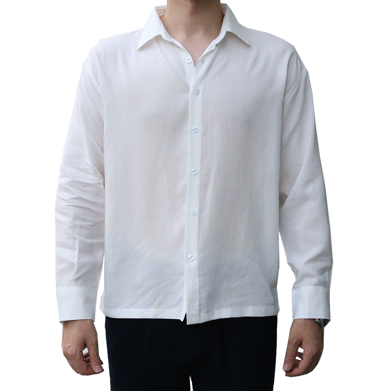 پیراهن کژوال ساتین مردانه M0204