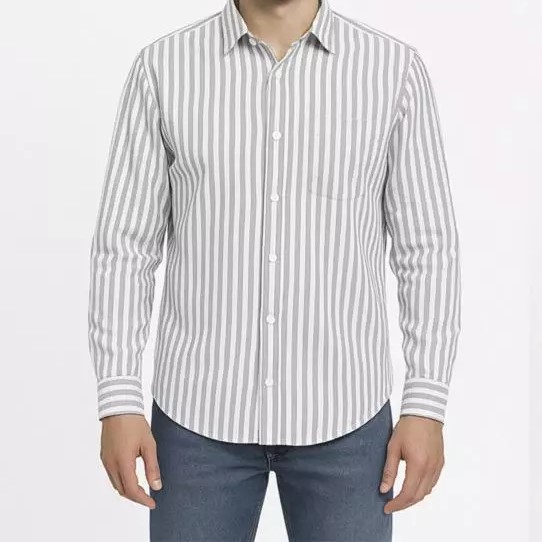 پیراهن کژوال ساتین مردانه M30CB