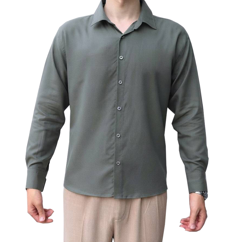 پیراهن کژوال ساتین مردانه M0204
