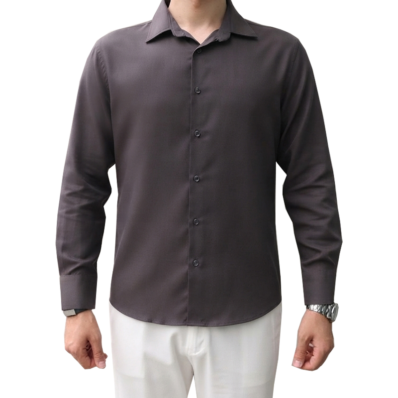 پیراهن کژوال ساتین مردانه M0204