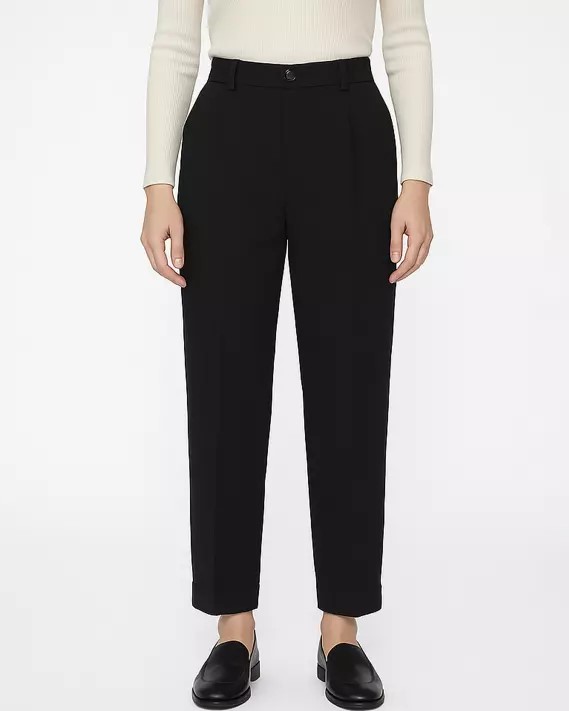 شلوار کژوال ساتین زنانه W01AB