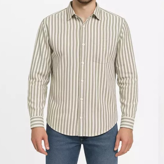 پیراهن کژوال ساتین مردانه M30CB