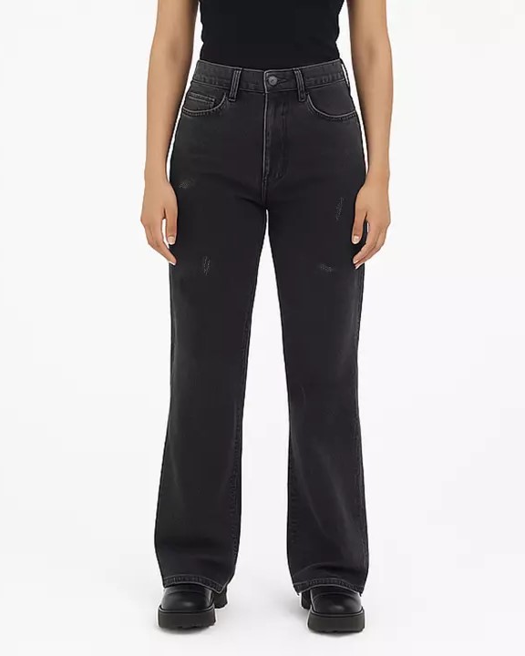 شلوار کژوال ساتین زنانه W01GA