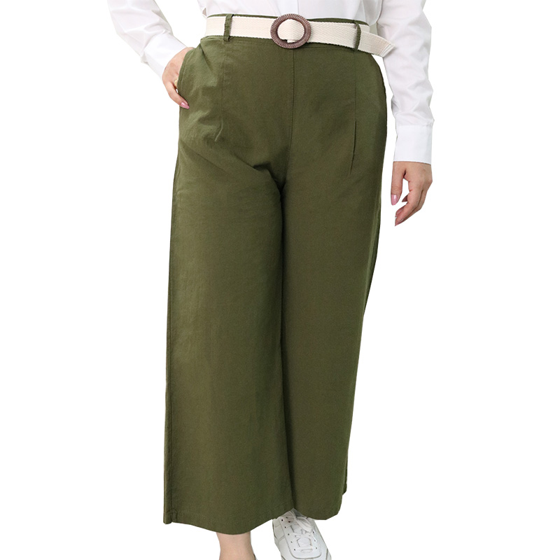 شلوار کژوال ساتین زنانه W01EB