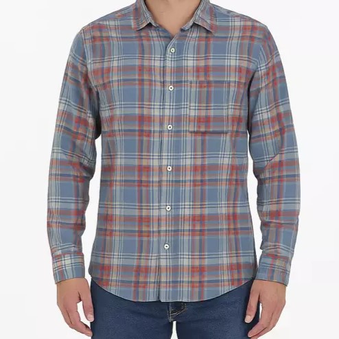 پیراهن کژوال ساتین مردانه M31AB