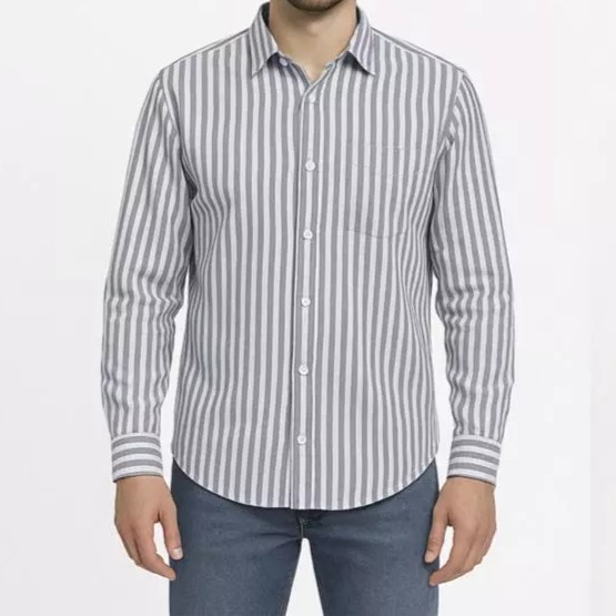 پیراهن کژوال ساتین مردانه M30CB