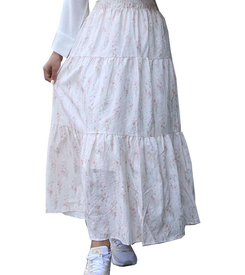 دامن ساتین زنانه W4003