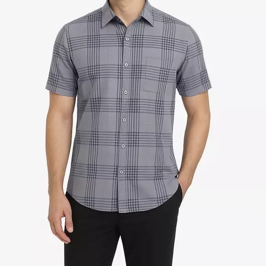 پیراهن کژوال ساتین مردانه M30AC